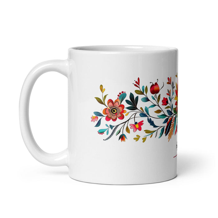 Ayden Exclusive Name Art Piece Home Office Work Coffee Mug Mexican Spanish Pride Gift Cup One-Of-A-Kind Calligraphy White Glossy Mug | A9 Mexicada