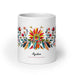 Ayden Exclusive Name Art Piece Home Office Work Coffee Mug Mexican Spanish Pride Gift Cup One-Of-A-Kind Calligraphy White Glossy Mug | A9 Mexicada