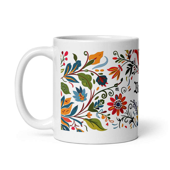 Bailey Exclusive Name Art Piece Home Office Work Coffee Mug Mexican Spanish Pride Gift Cup One-Of-A-Kind Calligraphy White Glossy Mug | B10 Mexicada