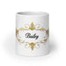 Bailey Exclusive Name Art Piece Home Office Work Coffee Mug Mexican Spanish Pride Gift Cup One-Of-A-Kind Calligraphy White Glossy Mug | B12 Mexicada