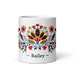 Bailey Exclusive Name Art Piece Home Office Work Coffee Mug Mexican Spanish Pride Gift Cup One-Of-A-Kind Calligraphy White Glossy Mug | B19 Mexicada