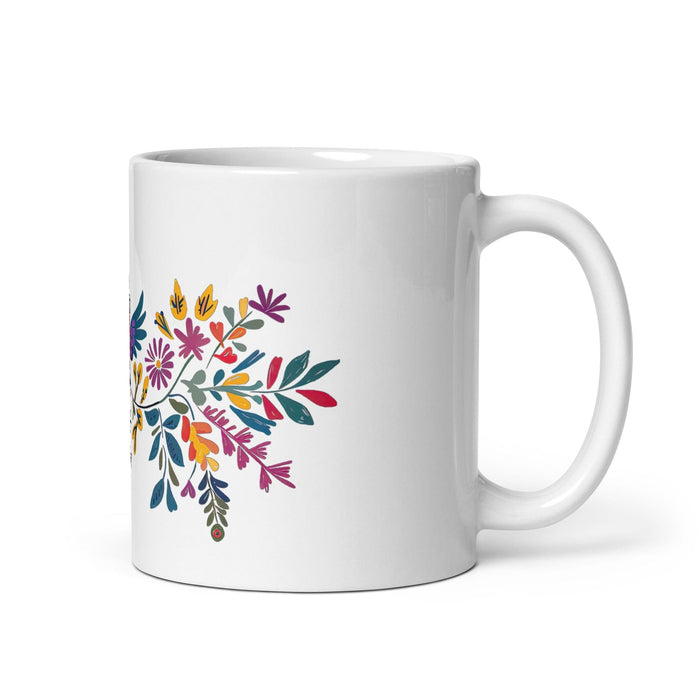 Bailey Exclusive Name Art Piece Home Office Work Coffee Mug Mexican Spanish Pride Gift Cup One-Of-A-Kind Calligraphy White Glossy Mug | B2 Mexicada 11 oz