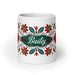 Bailey Exclusive Name Art Piece Home Office Work Coffee Mug Mexican Spanish Pride Gift Cup One-Of-A-Kind Calligraphy White Glossy Mug | B20 Mexicada