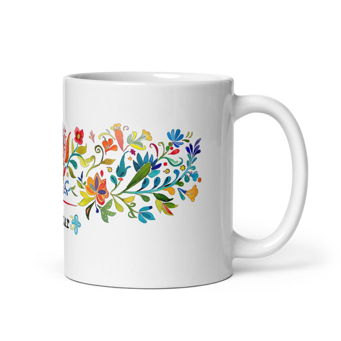 Baltazar Exclusive Name Art Piece Home Office Work Coffee Mug Mexican Spanish Pride Gift Cup One-Of-A-Kind Calligraphy White Glossy Mug | B19 Mexicada 11 oz