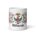 Baltazar Exclusive Name Art Piece Home Office Work Coffee Mug Mexican Spanish Pride Gift Cup One-Of-A-Kind Calligraphy White Glossy Mug | B7 Mexicada