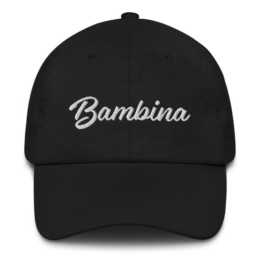 Bambina Embroidered Dad Hat | Girl, Youth, Fashion, Cute, Stylish, B5 Mexicada