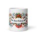 Bárbara Exclusive Name Art Piece Home Office Work Coffee Mug Mexican Spanish Pride Gift Cup One - Of - A - Kind Calligraphy White Glossy Mug | B7 - Mexicada