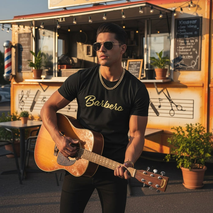 Barbero Men & Women's T-Shirt | Barber, Style, Shave, Grooming, Profession | B5 Mexicada
