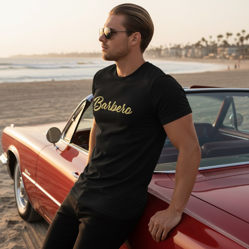Barbero Men & Women's T-Shirt | Barber, Style, Shave, Grooming, Profession | B5 Mexicada