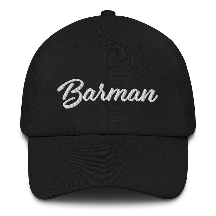 Barman Embroidered Dad Hat | Bartender, Bar, Drinks, Mixologist, Casual, B5 Mexicada