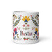 Bastian Exclusive Name Art Piece Home Office Work Coffee Mug Mexican Spanish Pride Gift Cup One-Of-A-Kind Calligraphy White Glossy Mug | B21 Mexicada