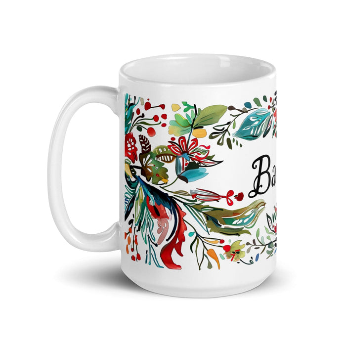 Bastian Exclusive Name Art Piece Home Office Work Coffee Mug Mexican Spanish Pride Gift Cup One-Of-A-Kind Calligraphy White Glossy Mug | B24 Mexicada