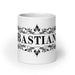 Bastian Exclusive Name Art Piece Home Office Work Coffee Mug Mexican Spanish Pride Gift Cup One-Of-A-Kind Calligraphy White Glossy Mug | B27 Mexicada