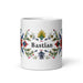 Bastian Exclusive Name Art Piece Home Office Work Coffee Mug Mexican Spanish Pride Gift Cup One-Of-A-Kind Calligraphy White Glossy Mug | B29 Mexicada