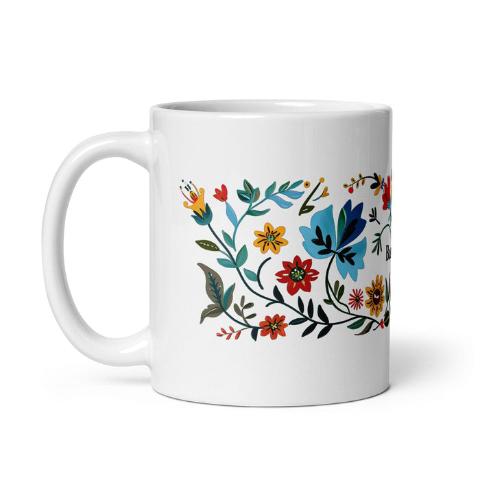 Bastian Exclusive Name Art Piece Home Office Work Coffee Mug Mexican Spanish Pride Gift Cup One-Of-A-Kind Calligraphy White Glossy Mug | B30 Mexicada