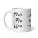 Bastian Exclusive Name Art Piece Home Office Work Coffee Mug Mexican Spanish Pride Gift Cup One-Of-A-Kind Calligraphy White Glossy Mug | B6 Mexicada