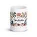 Bautista Exclusive Name Art Piece Home Office Work Coffee Mug Mexican Spanish Pride Gift Cup One-Of-A-Kind Calligraphy White Glossy Mug | B12 Mexicada