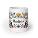 Bautista Exclusive Name Art Piece Home Office Work Coffee Mug Mexican Spanish Pride Gift Cup One-Of-A-Kind Calligraphy White Glossy Mug | B12 Mexicada