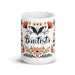 Bautista Exclusive Name Art Piece Home Office Work Coffee Mug Mexican Spanish Pride Gift Cup One-Of-A-Kind Calligraphy White Glossy Mug | B13 Mexicada