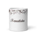 Bautista Exclusive Name Art Piece Home Office Work Coffee Mug Mexican Spanish Pride Gift Cup One-Of-A-Kind Calligraphy White Glossy Mug | B14 Mexicada