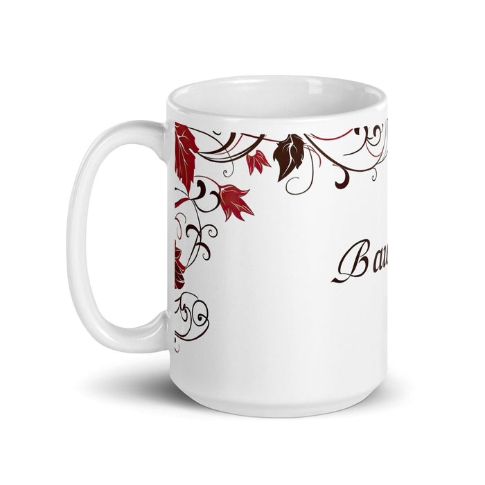 Bautista Exclusive Name Art Piece Home Office Work Coffee Mug Mexican Spanish Pride Gift Cup One-Of-A-Kind Calligraphy White Glossy Mug | B14 Mexicada