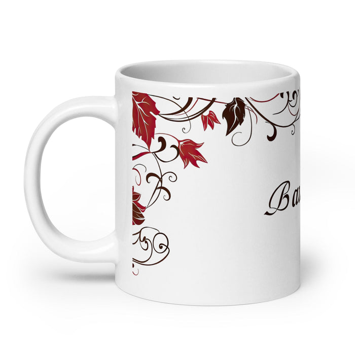 Bautista Exclusive Name Art Piece Home Office Work Coffee Mug Mexican Spanish Pride Gift Cup One-Of-A-Kind Calligraphy White Glossy Mug | B14 Mexicada