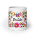 Bautista Exclusive Name Art Piece Home Office Work Coffee Mug Mexican Spanish Pride Gift Cup One-Of-A-Kind Calligraphy White Glossy Mug | B21 Mexicada