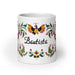 Bautista Exclusive Name Art Piece Home Office Work Coffee Mug Mexican Spanish Pride Gift Cup One-Of-A-Kind Calligraphy White Glossy Mug | B23 Mexicada