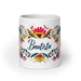 Bautista Exclusive Name Art Piece Home Office Work Coffee Mug Mexican Spanish Pride Gift Cup One-Of-A-Kind Calligraphy White Glossy Mug | B5 Mexicada