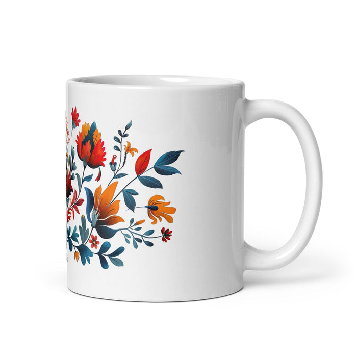 Belem Exclusive Name Art Piece Home Office Work Coffee Mug Mexican Spanish Pride Gift Cup One-Of-A-Kind Calligraphy White Glossy Mug | B14 Mexicada 11 oz