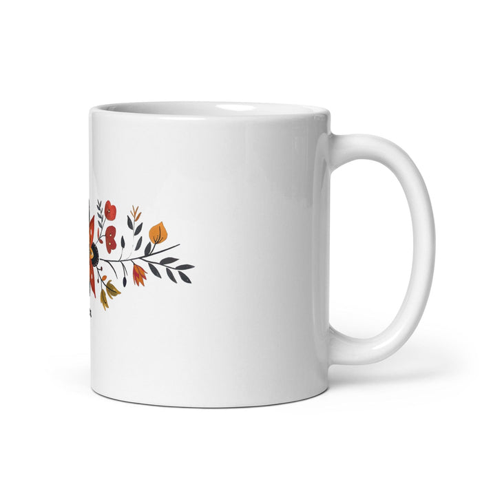 Belem Exclusive Name Art Piece Home Office Work Coffee Mug Mexican Spanish Pride Gift Cup One-Of-A-Kind Calligraphy White Glossy Mug | B8 Mexicada 11 oz