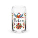 Belén Exclusive Name Art Piece Can - Shaped Glass Home Office Work Mexican Spanish Pride Gift Cup One - Of - A - Kind Calligraphy Glass | B25 - Mexicada