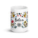 Belén Exclusive Name Art Piece Home Office Work Coffee Mug Mexican Spanish Pride Gift Cup One-Of-A-Kind Calligraphy White Glossy Mug | B12 Mexicada