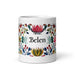 Belén Exclusive Name Art Piece Home Office Work Coffee Mug Mexican Spanish Pride Gift Cup One-Of-A-Kind Calligraphy White Glossy Mug | B16 Mexicada