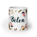 Belén Exclusive Name Art Piece Home Office Work Coffee Mug Mexican Spanish Pride Gift Cup One-Of-A-Kind Calligraphy White Glossy Mug | B19 Mexicada