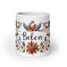 Belén Exclusive Name Art Piece Home Office Work Coffee Mug Mexican Spanish Pride Gift Cup One-Of-A-Kind Calligraphy White Glossy Mug | B25 Mexicada