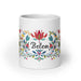 Belén Exclusive Name Art Piece Home Office Work Coffee Mug Mexican Spanish Pride Gift Cup One-Of-A-Kind Calligraphy White Glossy Mug | B8 Mexicada