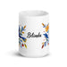 Belinda Exclusive Name Art Piece Home Office Work Coffee Mug Mexican Spanish Pride Gift Cup One-Of-A-Kind Calligraphy White Glossy Mug | B11 Mexicada