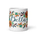 Bella Exclusive Name Art Piece Home Office Work Coffee Mug Mexican Spanish Pride Gift Cup One-Of-A-Kind Calligraphy White Glossy Mug | B20 Mexicada