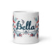 Bella Exclusive Name Art Piece Home Office Work Coffee Mug Mexican Spanish Pride Gift Cup One-Of-A-Kind Calligraphy White Glossy Mug | B25 Mexicada