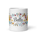 Bella Exclusive Name Art Piece Home Office Work Coffee Mug Mexican Spanish Pride Gift Cup One-Of-A-Kind Calligraphy White Glossy Mug | B7 Mexicada