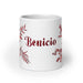 Benicio Exclusive Name Art Piece Home Office Work Coffee Mug Mexican Spanish Pride Gift Cup One-Of-A-Kind Calligraphy White Glossy Mug | B12 Mexicada