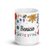 Benicio Exclusive Name Art Piece Home Office Work Coffee Mug Mexican Spanish Pride Gift Cup One-Of-A-Kind Calligraphy White Glossy Mug | B18 Mexicada