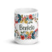 Benicio Exclusive Name Art Piece Home Office Work Coffee Mug Mexican Spanish Pride Gift Cup One-Of-A-Kind Calligraphy White Glossy Mug | B24 Mexicada