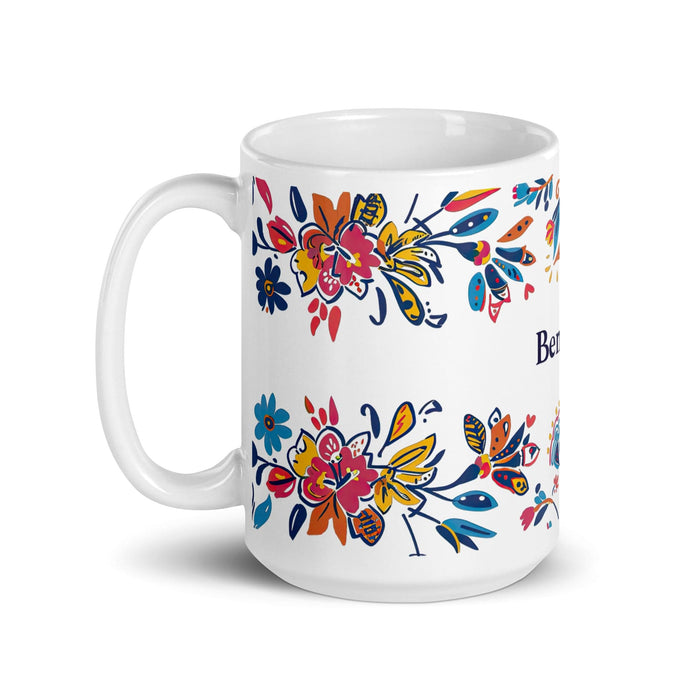 Benjamín Exclusive Name Art Piece Home Office Benjamín Exclusive Name Art Piece Home Office Work Coffee Mug Mexican Spanish Pride Gift Cup One-Of-A-Kind Calligraphy White Glossy Mug | B55 Mexicada