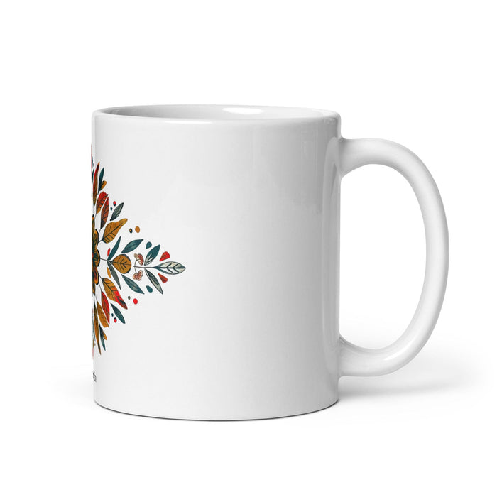 Benjamín Exclusive Name Art Piece Home Office Work Coffee Mug Mexican Spanish Pride Gift Cup One-Of-A-Kind Calligraphy White Glossy Mug | B12 Mexicada 11 oz