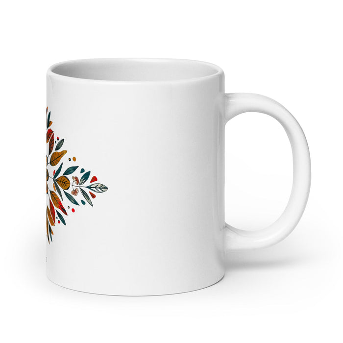 Benjamín Exclusive Name Art Piece Home Office Work Coffee Mug Mexican Spanish Pride Gift Cup One-Of-A-Kind Calligraphy White Glossy Mug | B12 Mexicada 20 oz