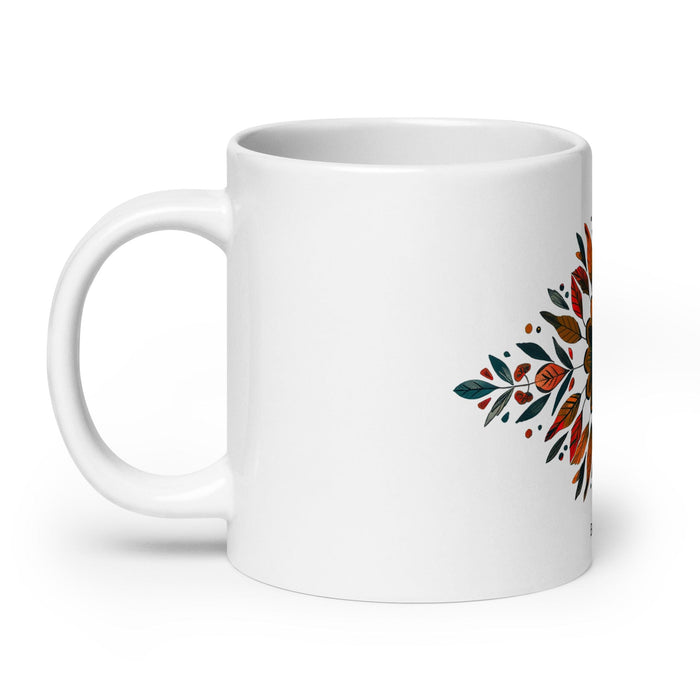 Benjamín Exclusive Name Art Piece Home Office Work Coffee Mug Mexican Spanish Pride Gift Cup One-Of-A-Kind Calligraphy White Glossy Mug | B12 Mexicada