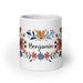 Benjamín Exclusive Name Art Piece Home Office Work Coffee Mug Mexican Spanish Pride Gift Cup One-Of-A-Kind Calligraphy White Glossy Mug | B22 Mexicada