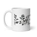 Benjamín Exclusive Name Art Piece Home Office Work Coffee Mug Mexican Spanish Pride Gift Cup One-Of-A-Kind Calligraphy White Glossy Mug | B42 Mexicada